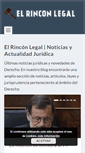 Mobile Screenshot of elrinconlegal.com